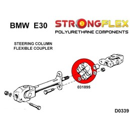 P031895A : Coupleur flexible de la colonne de direction II (82-91) E30