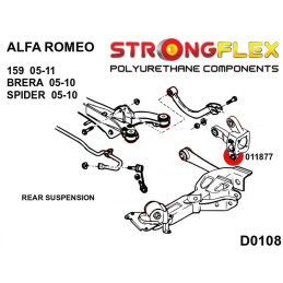 P011877A : Alfa 159, Brera, Spider, fusée arrière - bagues inférieures SPORT 159 (05-11) 938