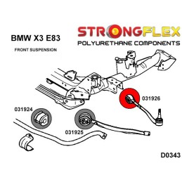 P031926A : Silentblocs des bras avant, BMW X3 E83, X5 E53 I (03-10) E83