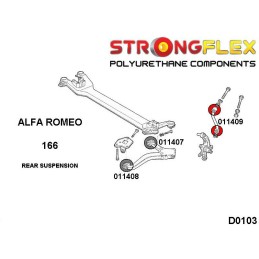 P011409B : Douilles des biellettes arrières pour Alfa Romeo 166 166 (99-07) 936