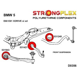 P036249A : Silentblocs de suspension KIT SPORT Sedan (03-10) xi / xd