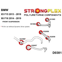 P036070B : Silentblocs de suspension avant KIT pour BMW X5 F15, X6 F16 III (13-18) F15