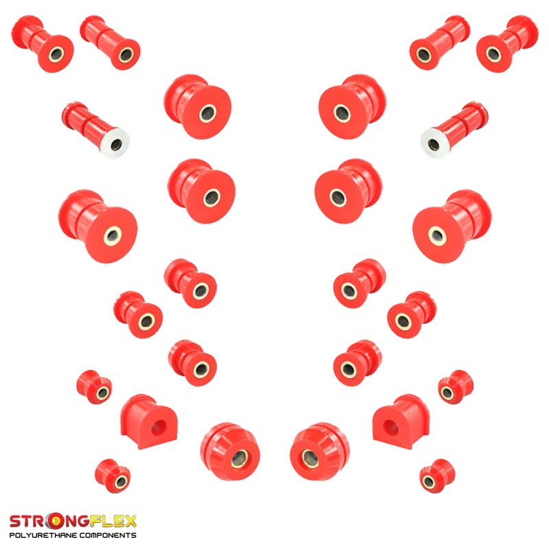 P066113B : KIT de silentblocs de suspension, Fiat 125p 125p 1300/1500 (67-91)