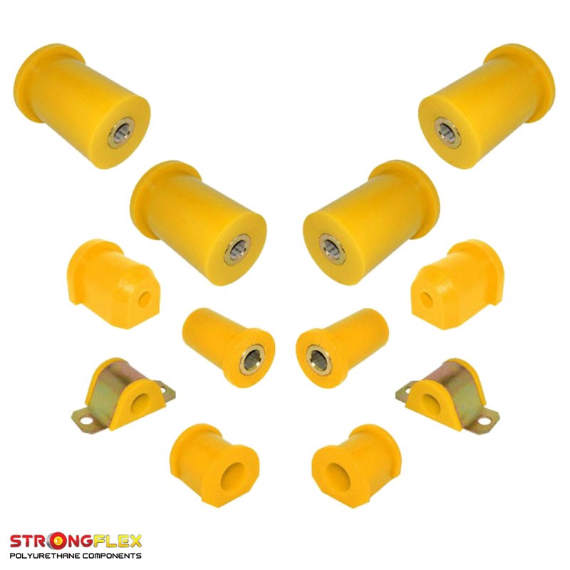 P066074A : Silentblocs de suspension, KIT SPORT complet pour Seicento, Cinquecento Cinquecento (91-98)