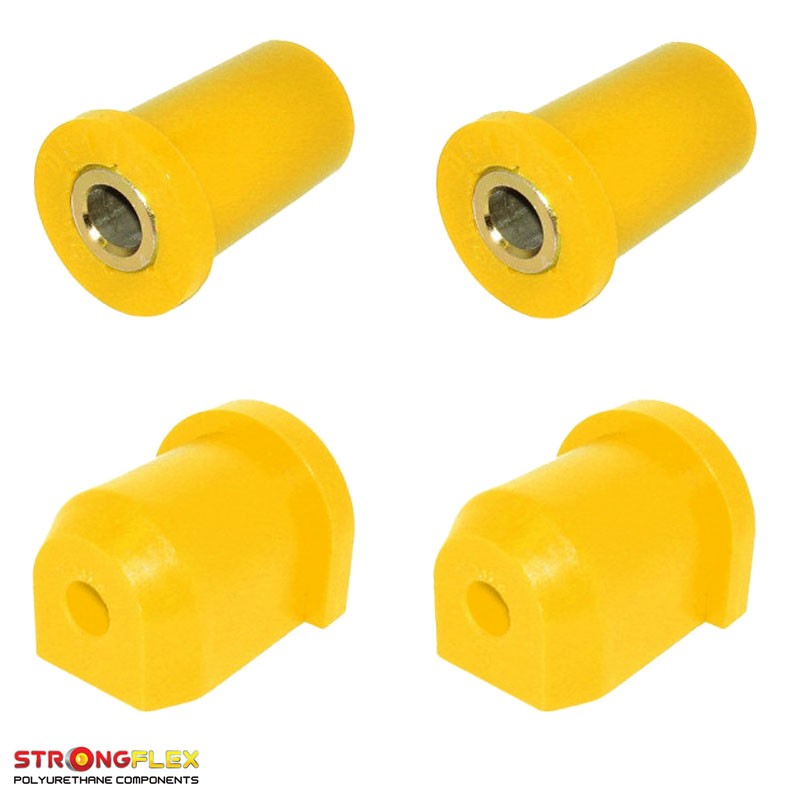 P066041A : Kit silentblocs des triangles de suspension  avant SPORT, Cinquecento, Seicento, Uno Cinquecento (91-98)