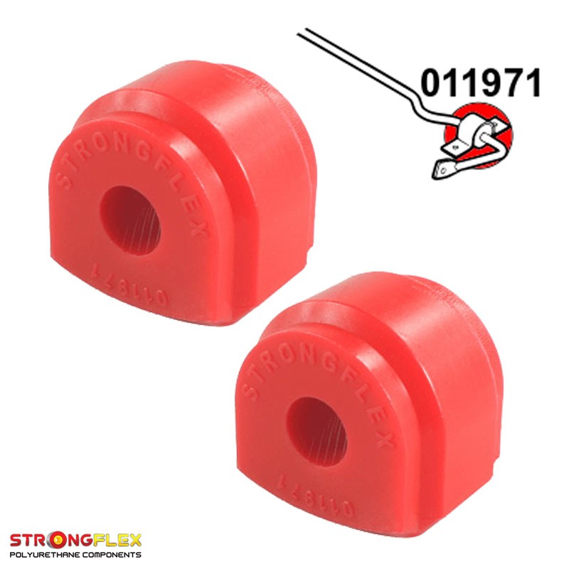 Rear antirollbar bushes