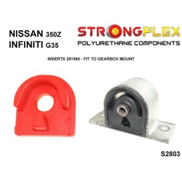 P281960A : Douilles de fixation de boîte de vitesses SPORT pour Nissan 350Z, Infiniti G35 III G35 (02-07) V35