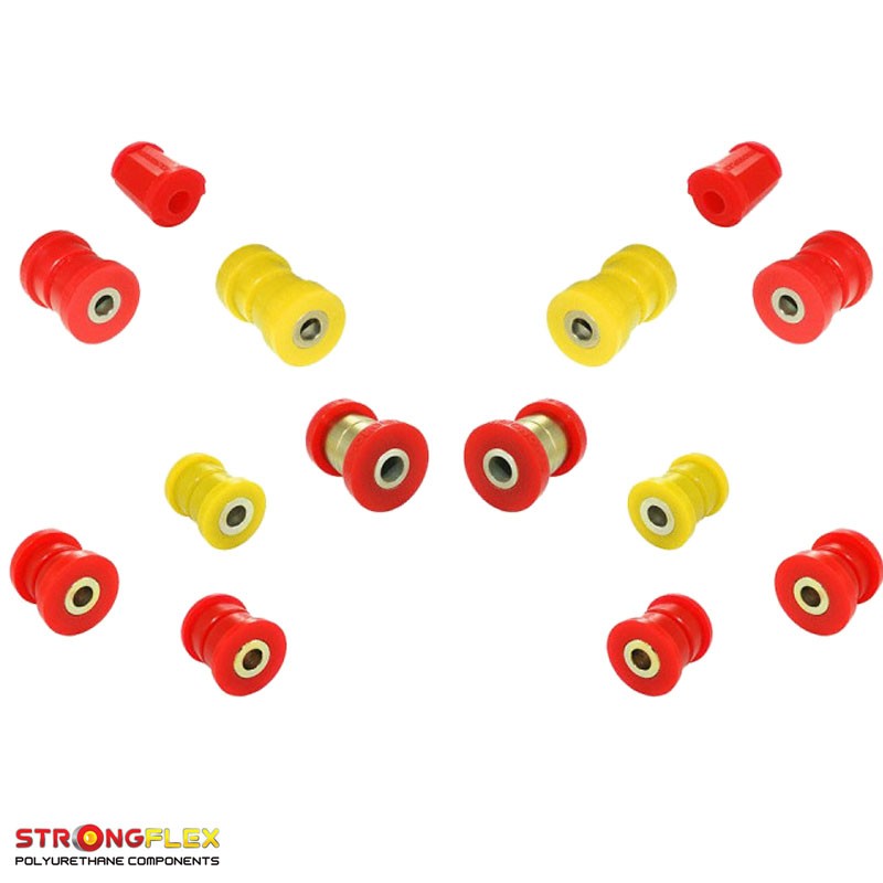 Rear suspension polyurethane bushes KIT