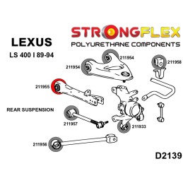 P211955A : Bras de contrôle arrière SPORT pour Lexus LS400 I UCF10 I (89-94) XF10