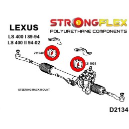 P216250B : KIT de bagues de suspension pour Lexus LS LS400 II UCF20 II (94-00) XF20