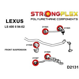 P216251A : Silentblocs de suspension avant KIT SPORT pour Lexus LS LS400 II UCF20 II (94-00) XF20