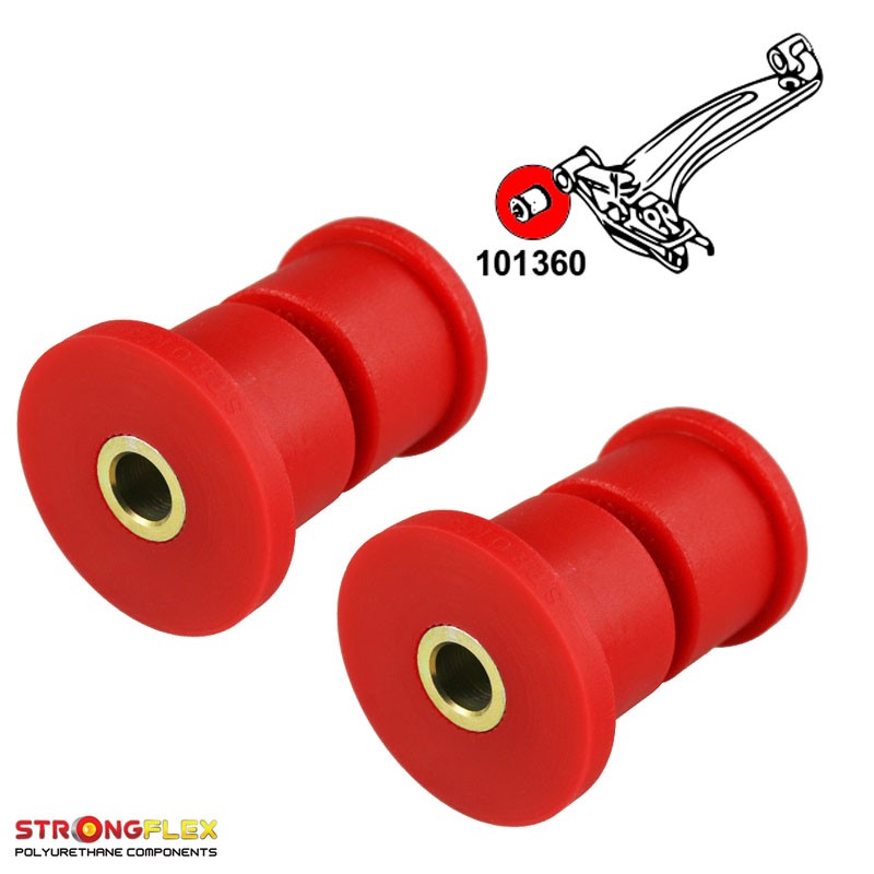 P101360B : Silentblocs de suspension inférieure avant pour Mazda MX-5, Mazda Na, Mazda NB I (89-98) NA