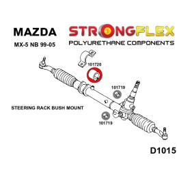 P101720B : Clapet de direction silentbloc pour Mazda MX-5, Mazda NB II (99-05) NB