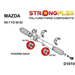 P106181A : Silentblocs de suspension KIT SPORT pour Mazda RX-7 FD III (92-02) FD