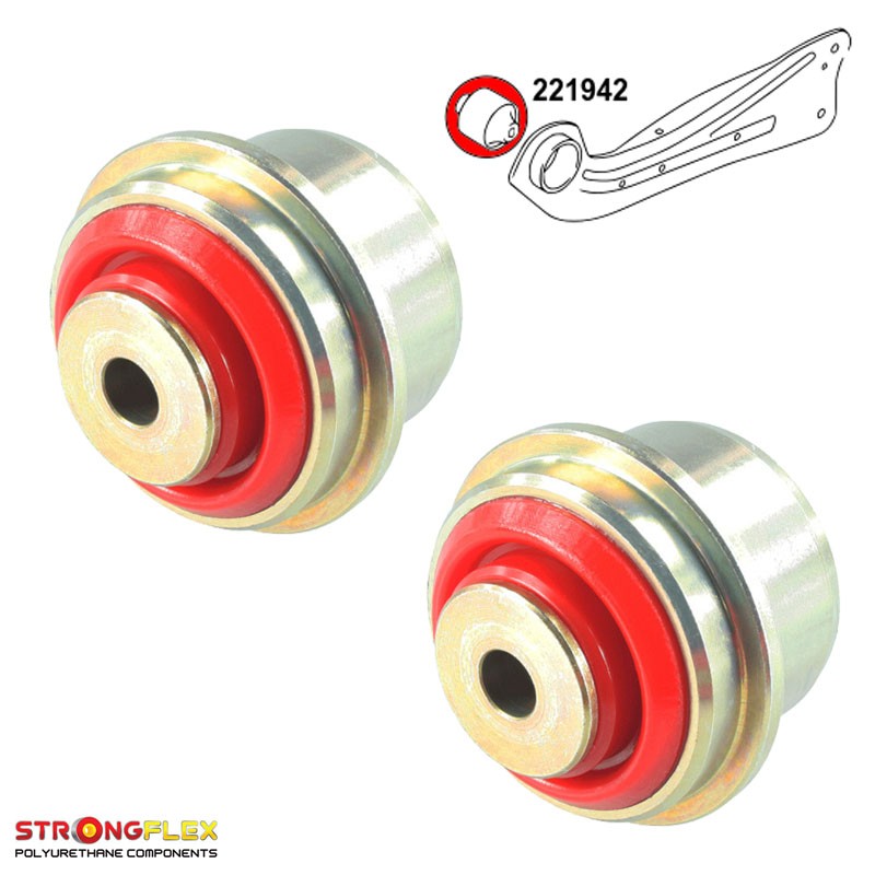 Trailing arms front bushes