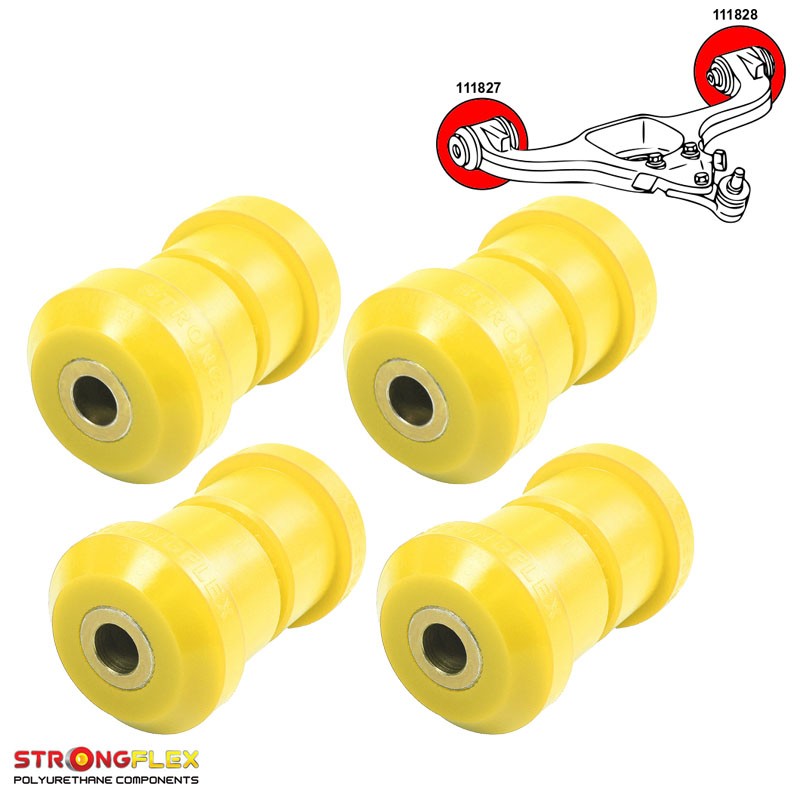 Bras inférieurs avant - bagues en polyuréthane avant/arrière SPORT W124 4MATIC Bras inférieurs avant - bagues en polyuréthane avant/arrière SPORT W124 4MATIC