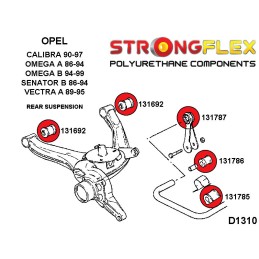 P136218B : KIT suspension complète Opel Calibra Calibra (89-97)
