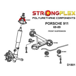 P181901B: Silentblocs des supports des amortisseurs avant, Porsche 911 911 (69-89)