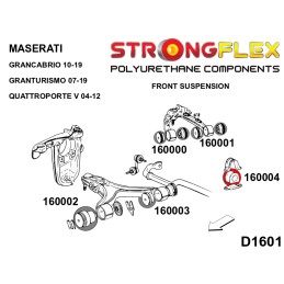 P160004A : Silentblocs de barre antiroulis avant pour Grancabrio, Granturismo, Quattroporte Grancabrio 2010-2019