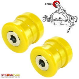 Rear lower arms rear polyurethane bushes SPORT for Audi A6 C6, also for Audi RS6