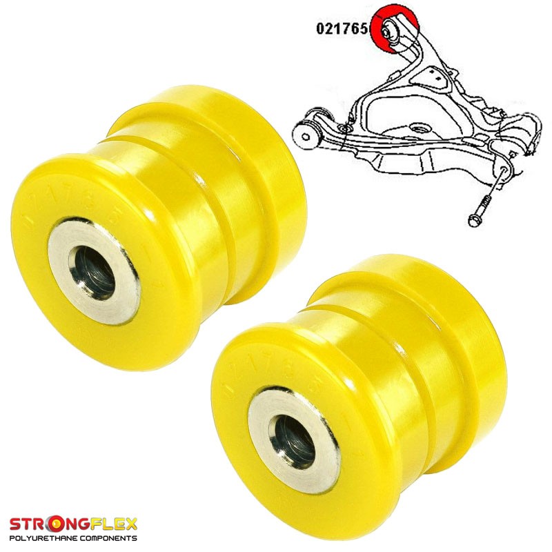 Rear lower arms rear polyurethane bushes SPORT for Audi A6 C6, also for Audi RS6