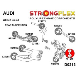 P021987A : Arrière bras inférieurs coussinets de liaison SPORT pour Audi A8 D2/D3, VW Phaeton D2 (94-03)
