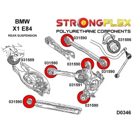 P031590A : Bagues entre les bras de commande supérieurs arrière et le châssis SPORT E81 E82 E87 E88